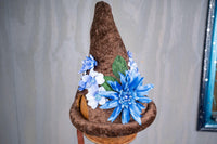 Bluebell Burrow - Gnome Hat for Miniature Horse