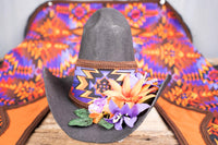 Little Chief - Fancy Cowboy Set with Hat, Fringed Shawl and Tail Fascinator