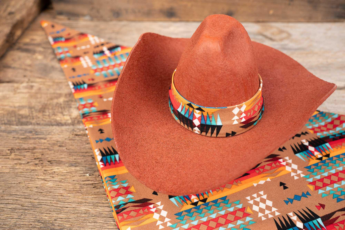 Enchanted Canyon - Cowboy Hat and Bandana for Mini Horse