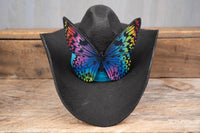 Midnight Mariposa - Cowboy Hat and Bandana for Mini Horse