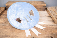 Periwinkle Daydream - Derby Hat and Tail Fascinator for Mini Horse