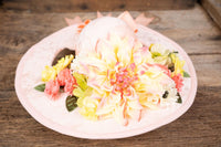 Pastel Parfait - Derby Hat and Tail Fascinator for Mini Horse