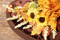 Cider and Spice - Derby Hat and Tail Fascinator for Mini Horse