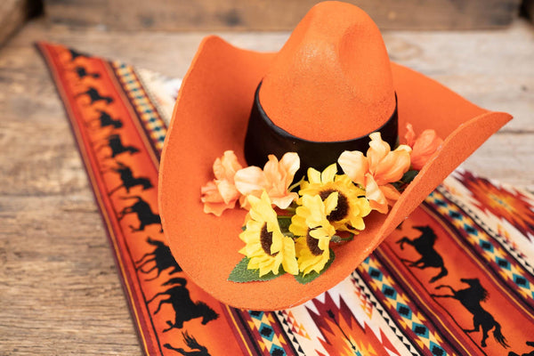 Spirit of the Canyon - Cowboy Hat and Bandana for Mini Horse