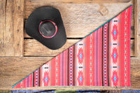Rosebud and Raven - Cowboy Hat and Bandana for Mini Horse