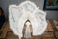 Frosty Little Fairy - Christmas Fairy Costume with Wings for Miniature Horse