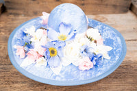 Periwinkle Daydream - Derby Hat and Tail Fascinator for Mini Horse