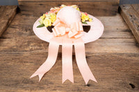 Pastel Parfait - Derby Hat and Tail Fascinator for Mini Horse