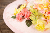 Pastel Parfait - Derby Hat and Tail Fascinator for Mini Horse