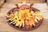 Cider and Spice - Derby Hat and Tail Fascinator for Mini Horse