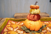 Pumpkin Paradise -  Halloween Costume with Pumpkin Hat and Fancy Saddle for Mini Horse