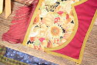 Cornucopia Cowboy - Fancy Cowboy Set with Hat, Fringed Shawl and Tail Fascinator