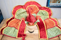 Winterberry Wonderland - Costume with Elf Hat, Cape and Tail Fascinator for Mini Horse