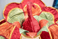 Winterberry Wonderland - Costume with Elf Hat, Cape and Tail Fascinator for Mini Horse