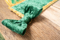 Yuletide Enchantment - Costume with Elf Hat, Cape and Tail Fascinator for Mini Horse